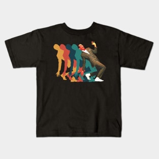 Pee Wee Dance Vintage Kids T-Shirt